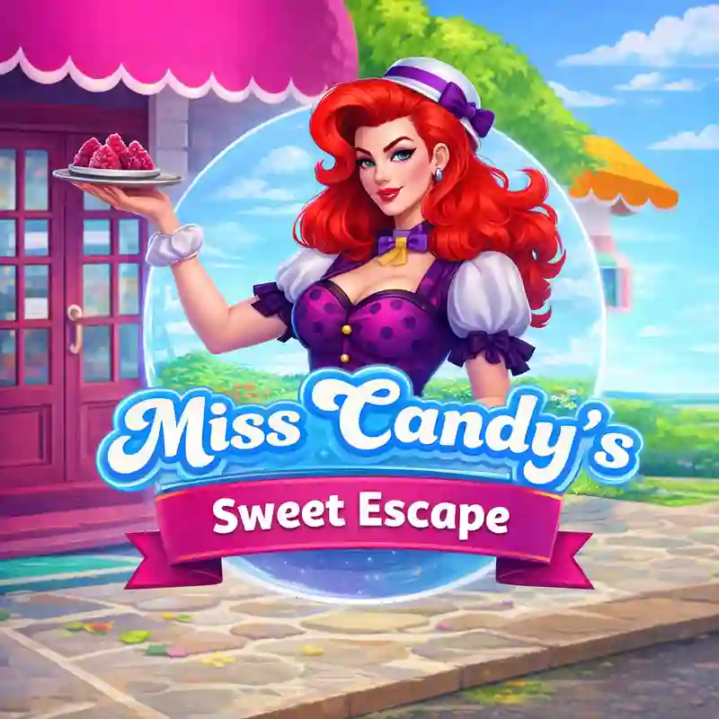 Miss Candys Sweet Escape slot game interface